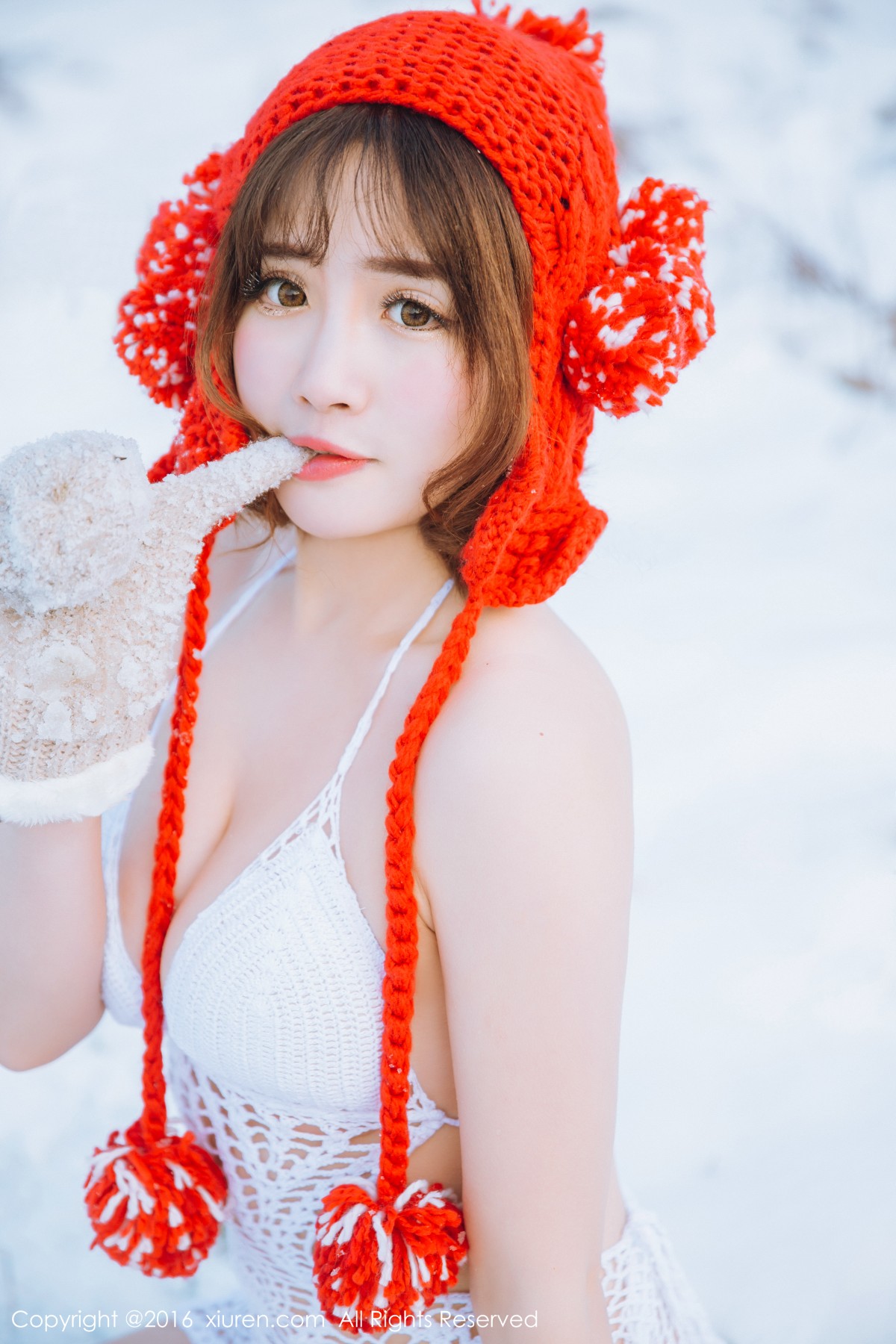 [XiuRen秀人网] No.484 徐cake雪地写真 [35+1P]