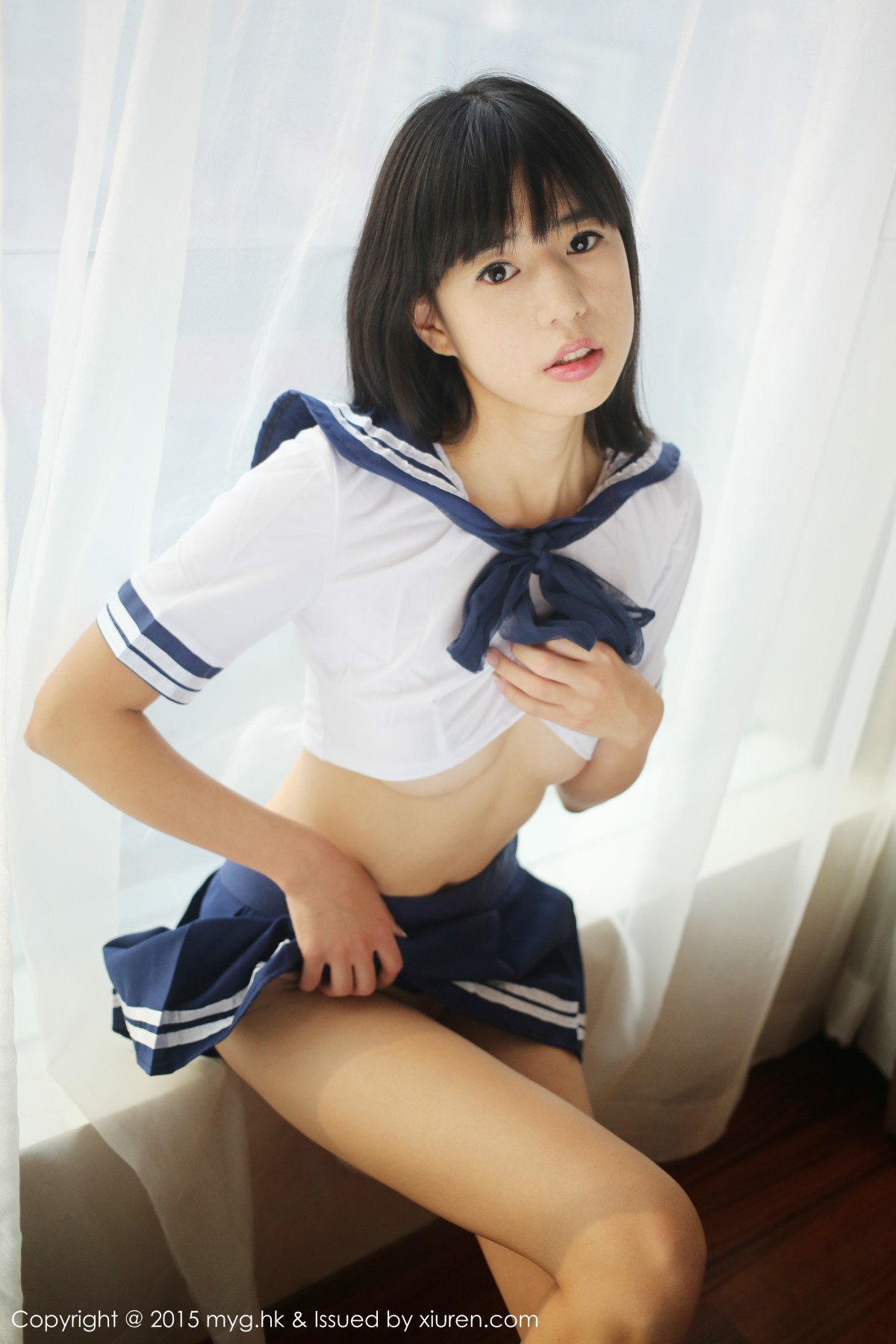 [MyGirl美媛馆] VOL.184 Ellie艾栗栗学生妹水手服美乳写真 [42+1P]