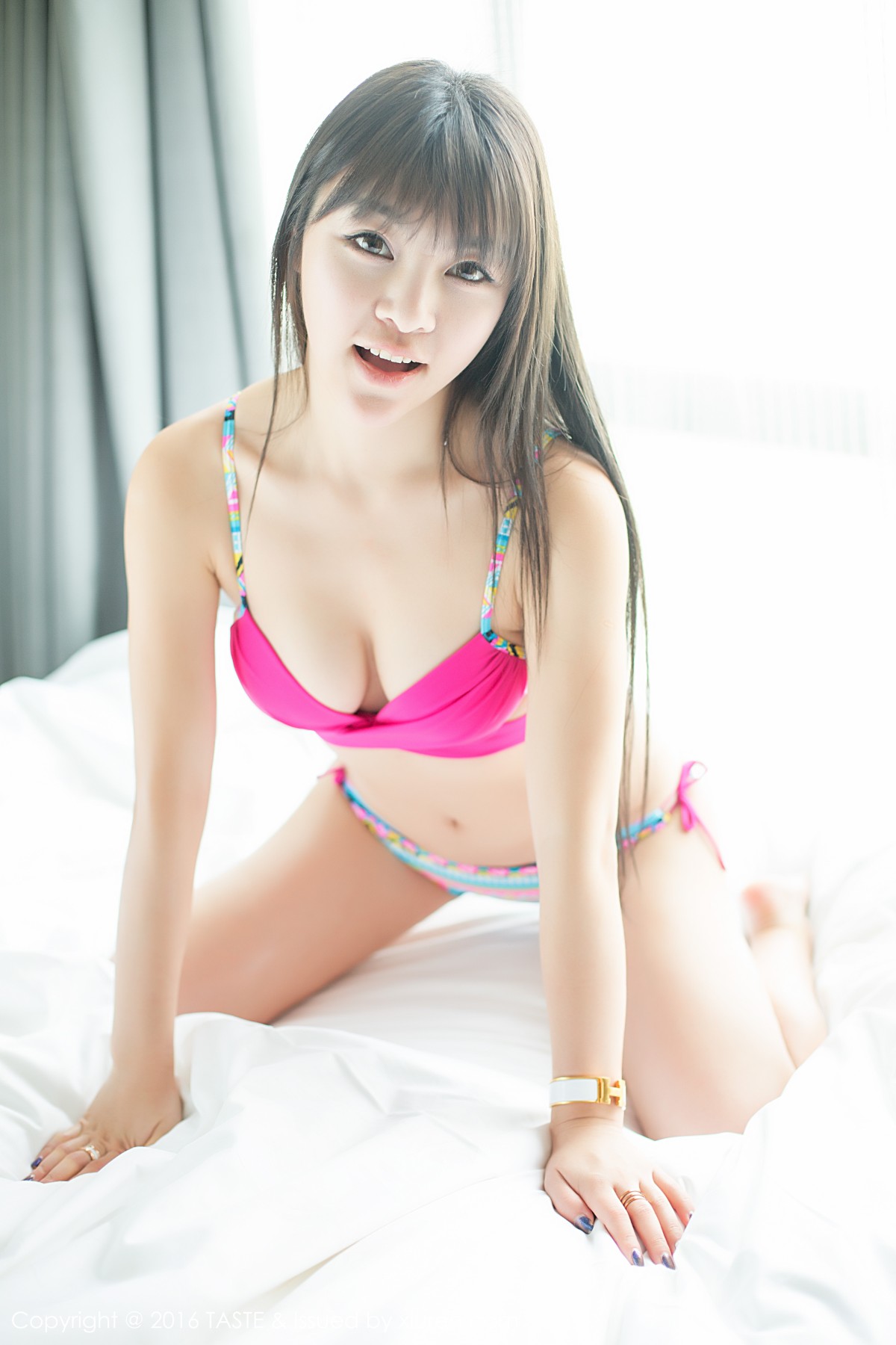 [TASTE顽味生活] Vol.022 selina_王玥晨居家私房内衣白嫩肌肤性感写真 [67+1P]