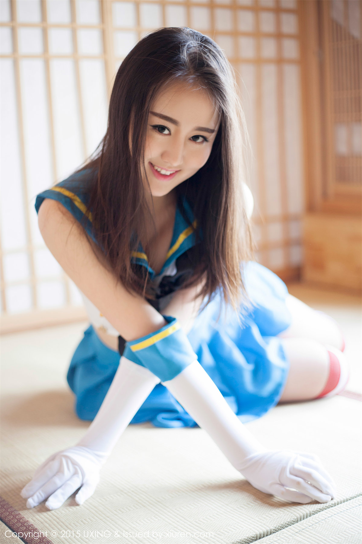 [UXING优星馆] Vol.005 Romi王朝朝性感比基尼秀豪乳写真62P