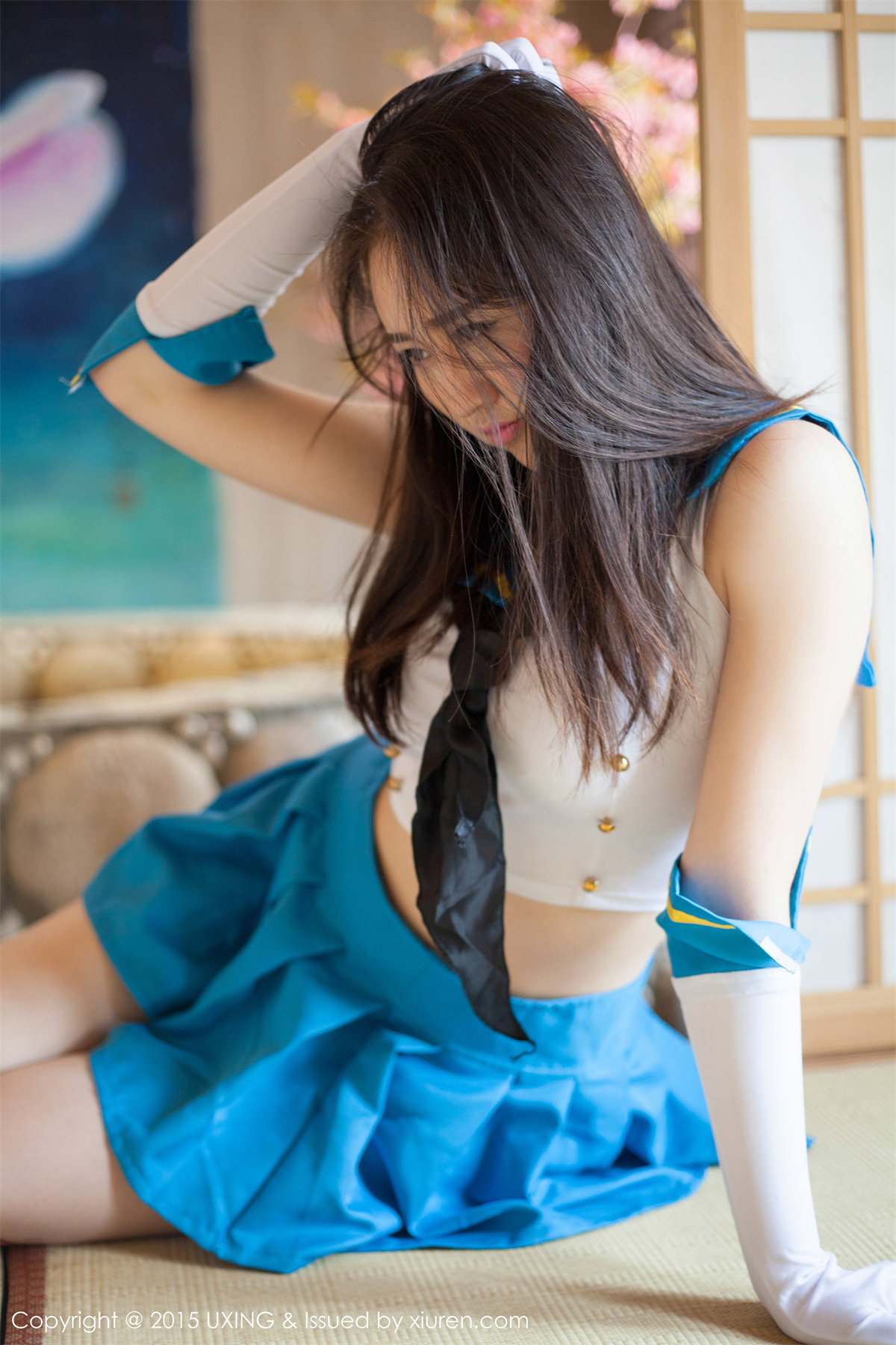 [UXING优星馆] Vol.005 Romi王朝朝性感比基尼秀豪乳写真62P