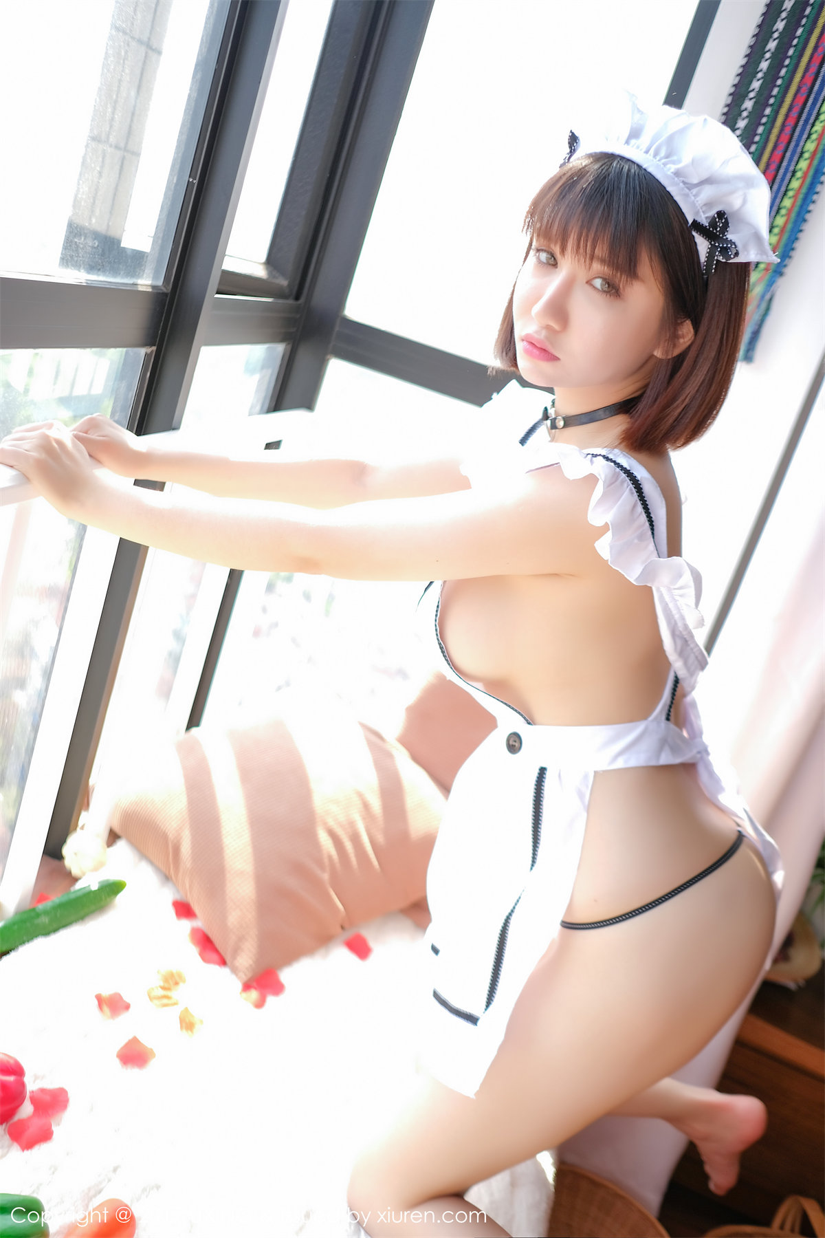 [UXING优星馆] VOL.058 K8傲娇萌萌居家女仆撩人诱惑写真40P