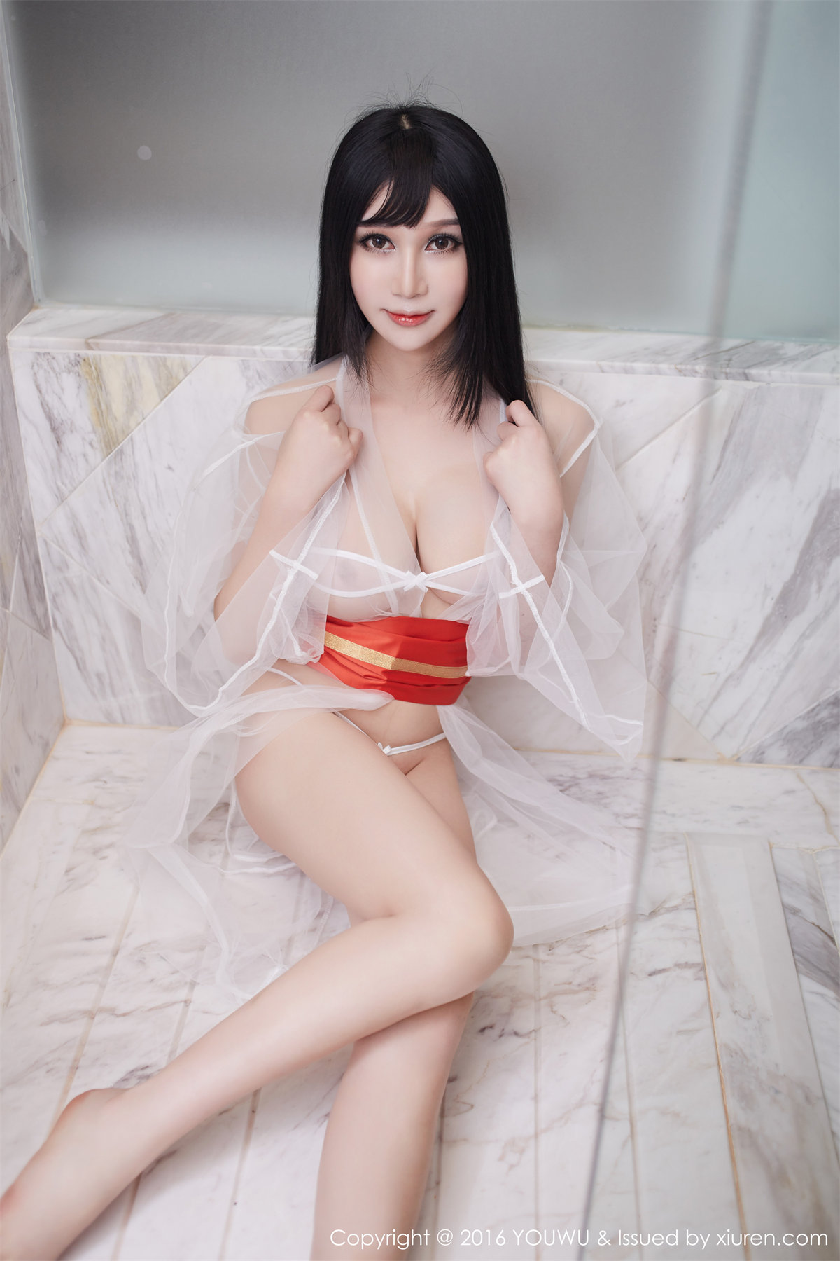 [YouWu尤物馆] Vol.003 李宓儿性感内衣爆乳诱惑写真58P