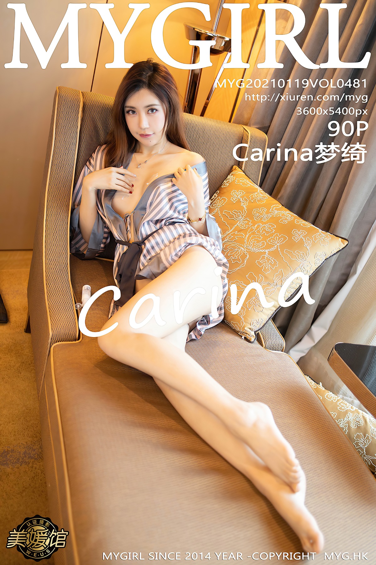 [MyGirl美媛馆] VOL.481 Carina梦绮