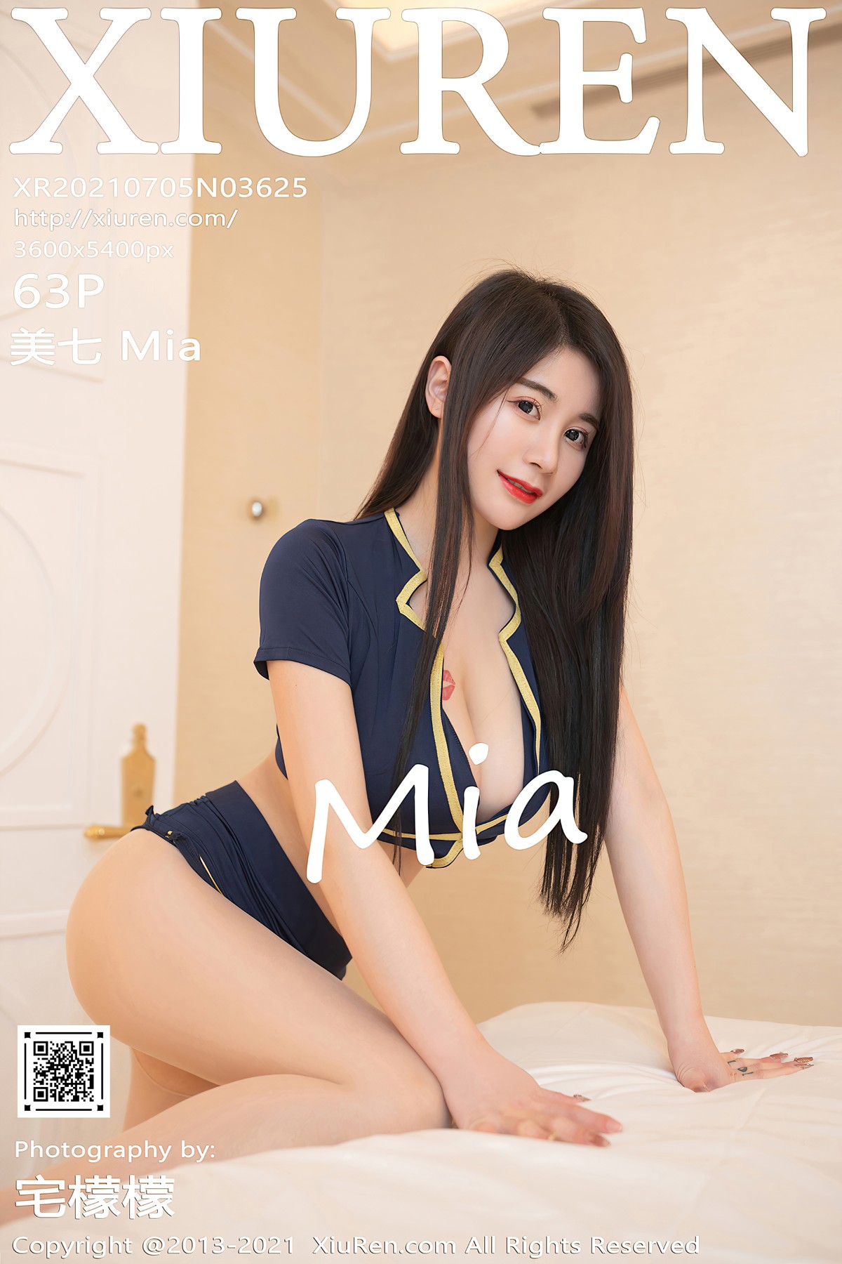 [Xiuren秀人网] 2021.07.05 NO.3625 美七Mia