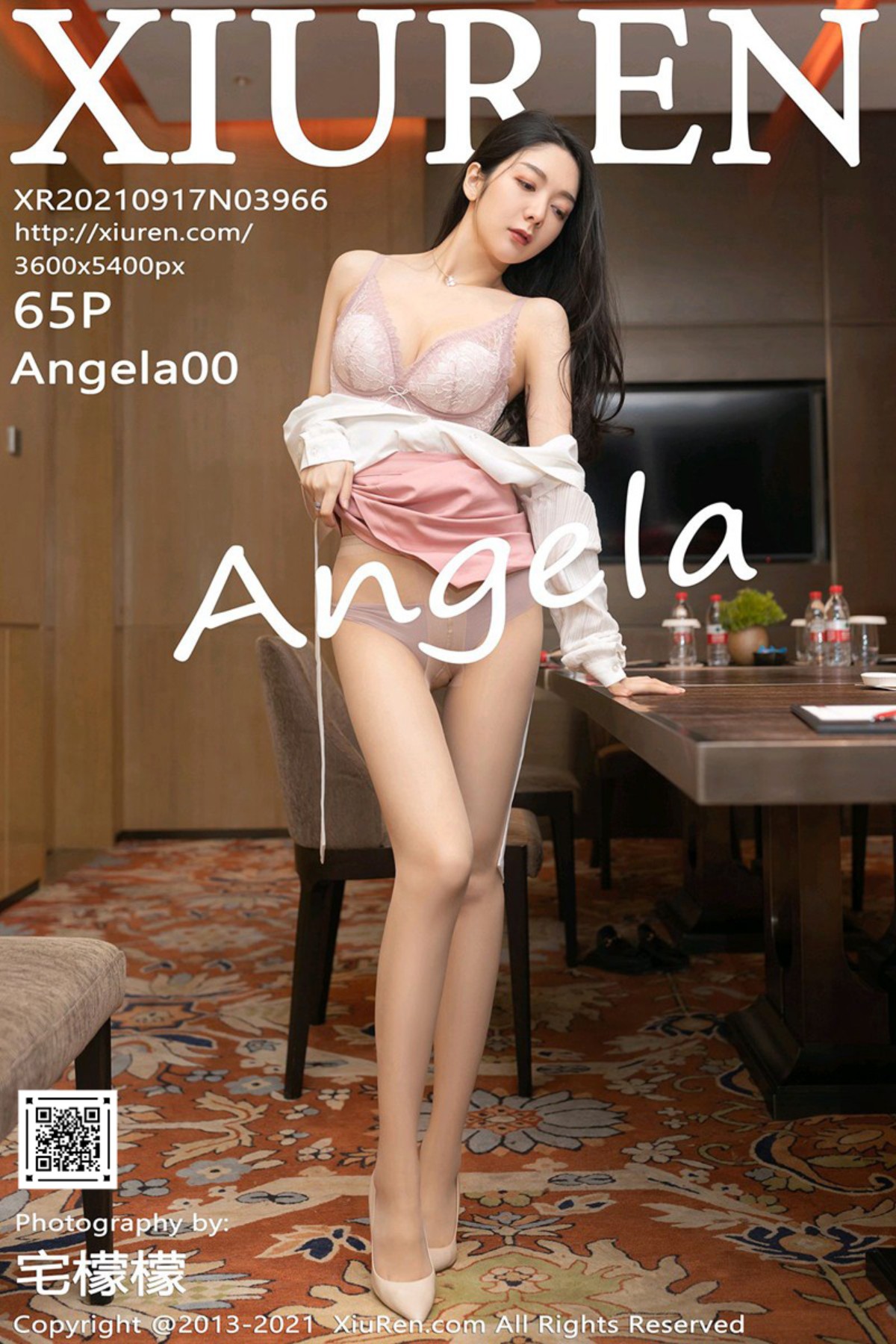 [Xiuren秀人网] 2021.09.17 NO.3966 Angela00